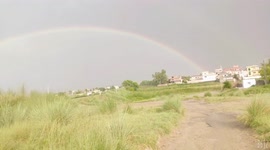 Full Rainbow with round shape