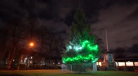 Elf 'n' safety: Town's too tall, half-decorated Christmas tree branded 'worst in north of England'