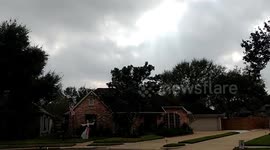 Must see Christmas sighting shinning down from the heavens on beautiful angel