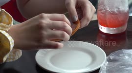 Cafe gives customers Dalgona cookies to play challenge from Squid Game show