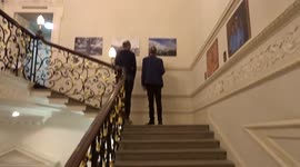 Visitors enjoy photography at ROSL 2021 competition private view