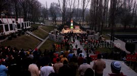INDIAN ARMY PAID HOMAGE TO BEPIN RAWAT CHIEF OF INDIAN ARMY STAF