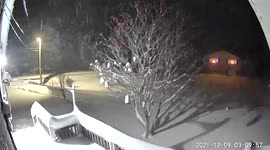 Awesome time-lapse shows heavy snow hitting eastern Canada