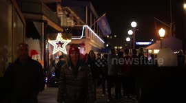 113th Annual Newport Beach 2021 Christmas Boat Parade in Newport Harbor, Elaborately Decorated Boats & Estates