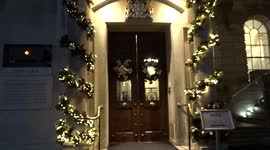 Festive look of Over-Seas House ahead of Christmas 2021 - London
