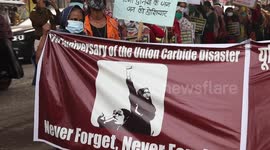 37th Anniversary of Bhopal Gas Disaster Which Killed Thousands in Bhopal, India