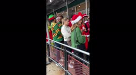 US: Thousands Of Santa Clauses Flood Streets As SantaCon Returns To NYC