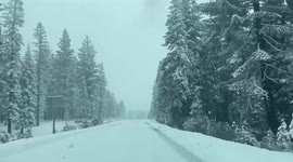 US: Winter Storm Brings Heavy Snowfall To Northern California