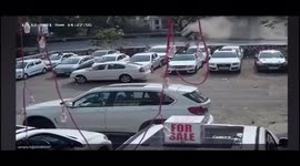 Fortuner Car collided with a divider, overturned 3 to 4 times, Fatally one in western india.