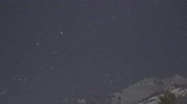 Geminid meteors streak across night sky ahead of Tuesday peak