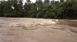 Northeast Monsoon bring heavy rain in Southern Luzon, Philippines