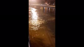 Spain: Ebro River Swells, Emergency Military Deployed For Possible Flooding