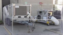 High powered ventilation and air filtering systems in place at Waterloo Canada arenas as the battle with COVID and the Omicron variant continues