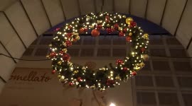 Festive lights of The Ritz Hotel add Christmas magic to Piccadilly - London