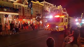 US: Emergency Vehicles Rush To Magic Kingdom After Small Fire Reported