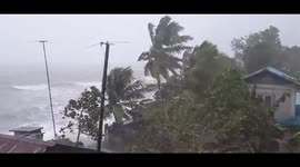 Super Typhoon Rai bring strong winds and rain to Philippines ahead of landfall