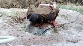 One-and-a-half-year-old falls into borewell, rescue underway in central India