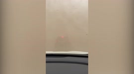 Major dust storm causes chaos across Kansas and Colorado, leaving drivers with near-zero visibility