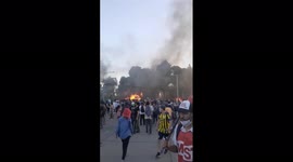 Argentina: Anti-Mining Law Protesters Set Fire To Government Buildings In Rawson 2