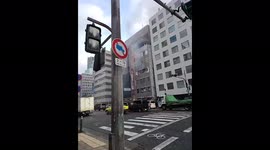Japan: 27 Feared Dead After Fire Breaks Out In Osaka Building 2