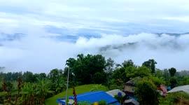 Timelapse video of the Himalayas in Gorkha, Nepal
