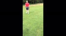 When someone’s eyesight isn’t quite good enough to realise their golf ball isn’t “their” golf ball!!