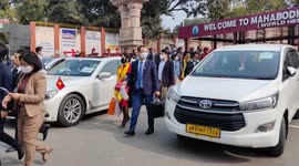 A 220-member Vietnamese delegation reach Bodh Gaya by charter plane,arrangements has in protocol