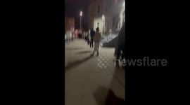 Newsflare Edit - US: Long Lines Returns At COVID Testing Site Amid Surging COVID Case Numbers 2