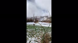 Beauty of Chitral Pakistan .1st Snow fall In my village.. snow fall