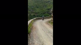 Tackling Montague pass South Africa on a weekend bike trip