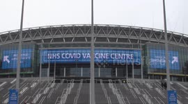 London's iconic Wembley stadium turned into massive vaccine hub in booster drive