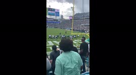 US: Fan Runs Onto Field During NFL Game In Jacksonville, Florida
