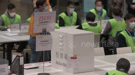 Votes counted in low-turnout 'patriots only' election in Hong Kong