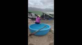 Dozens of floating restaurants in Vietnam destroyed by super-typhoon Rai
