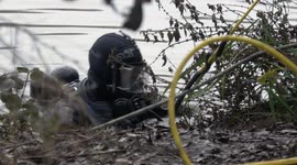 Police divers search canal in Gloucester following stabbing of 16 year old Ramarni Crosby
