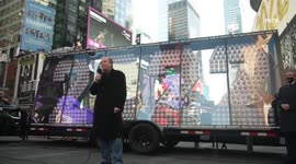 NYC's iconic and enormous New Year's Eve numerals spotted for first time this year