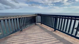 scenic viewpoint of San Carlos. landscapes of beach, sea and the tourist area of San Carlos, Sonora, Mexico. Gulf of California. Travel, travel Holidays, sun, daylight, vacation.