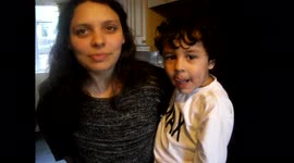 Cute and hilarious toddler perfectly answering all math questions to number 18!