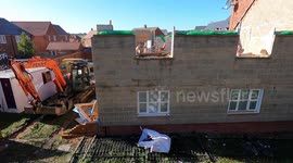 Home of Salisbury poisonings victim is demolished by local council in Amesbury, UK