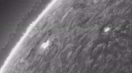 Spectacular timelapse shows the hypnotic flames on the surface of the SUN