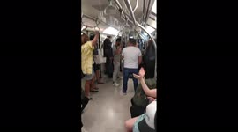 Chile: People Celebrate Boric’s Presidential Win On Santiago Metro