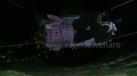 Man falls into dried-up well, gets rescued in central India