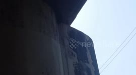 Hero rescuers save kitten stuck under motorway bridge in Thailand