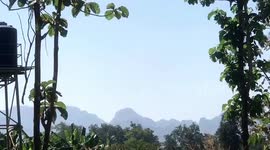 Myanmar refugees flee as gunfire erupts on border between Myanmar and Thailand