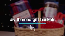 Need the perfect DIY last-minute gift? Themed Christmas baskets to the rescue