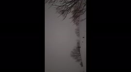 Crazy Canadian Weather is always full of surprises! Snow, Lightning and Thunder in Ontario just before Christmas !