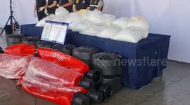 Thai cops seize $30m of crystal meth bound for Australia hidden in PUNCH BAGS