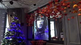 Festive sparkle welcomes guests of The Exhibitionist boutique hotel in South Kensington in London
