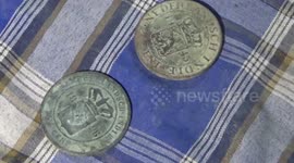 Indonesian housewife unearths thousands of ancient Dutch East Indies coins
