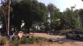 Clashes between Myanmar military and rebels close to border with Thailand